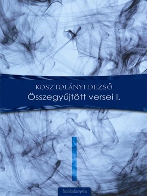 cover image of Összegyűjtött versek I.